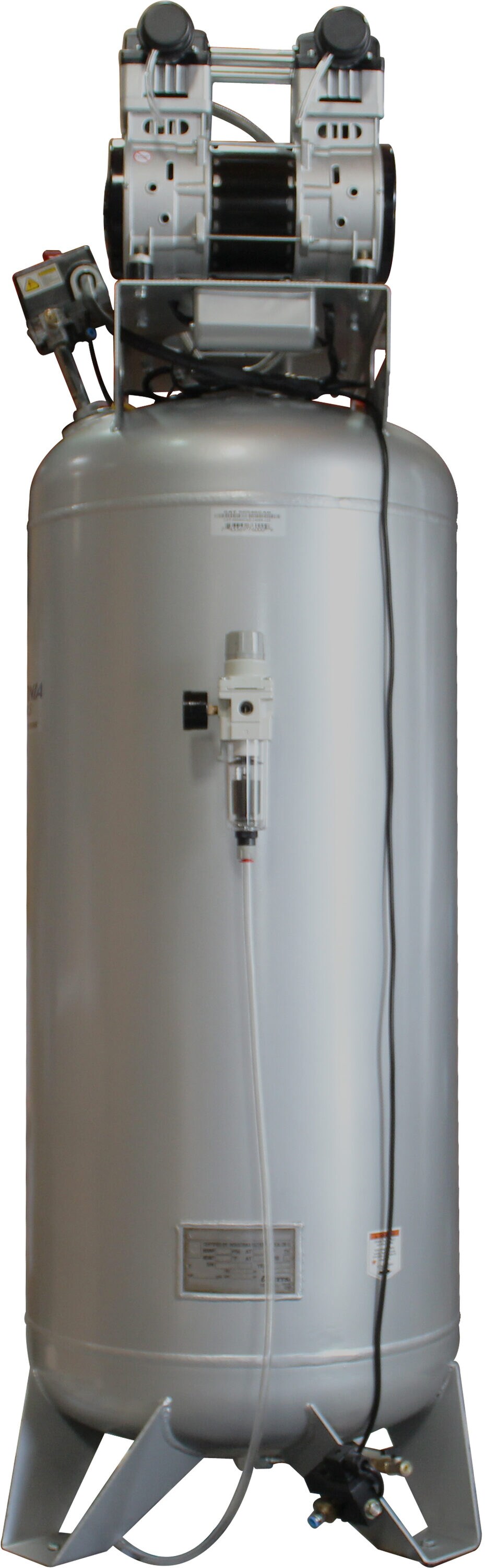Herramientas de aire de California de 60 galones, compresor de aire vertical eléctrico estacionario de 125 PSI - 60040CAD