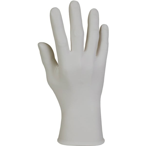 Kimberly-Clark Sterling, Guantes de examen de nitrilo, 3.5 mil palm, nitrilo, sin polvo, M, 200 paq, gris claro - KCC50707