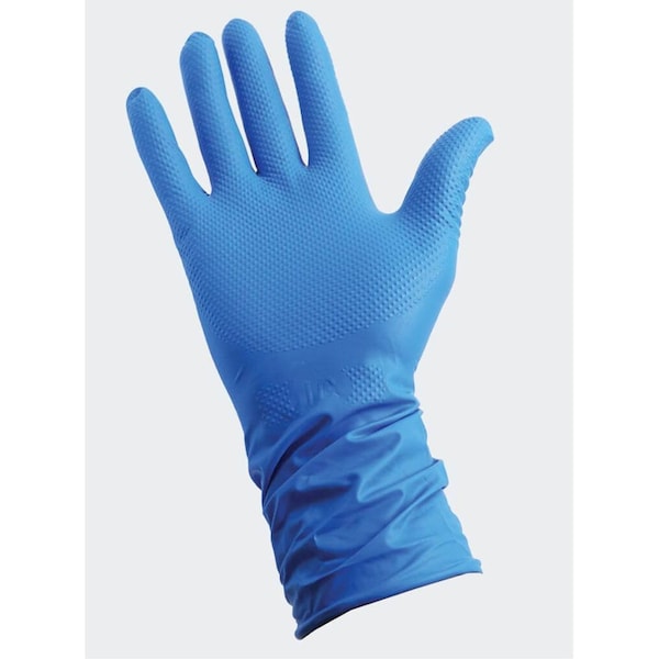 Procesador Umbo 12, Guantes Desechables de Nitrilo, Nitrilo, 2XL, 480 piezas, Azul - H716-2XL