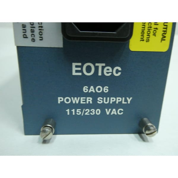 Eotec 115/230V-AC 1.5A AMP 10V-DC AC TO DC POWER SUPPLY - 6A06