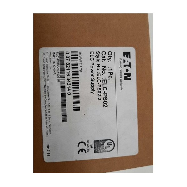 Eaton ELC POWER SUPPLY 48 WATT 1 AMP - ELC-PS02