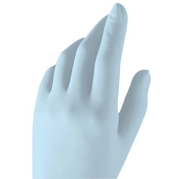 Micro-Touch MicroTouch 430, Guantes Desechables, 5 mil de Palma, Nitrilo, Sin Polvo, L, 200 Paq., Azul - 313021.