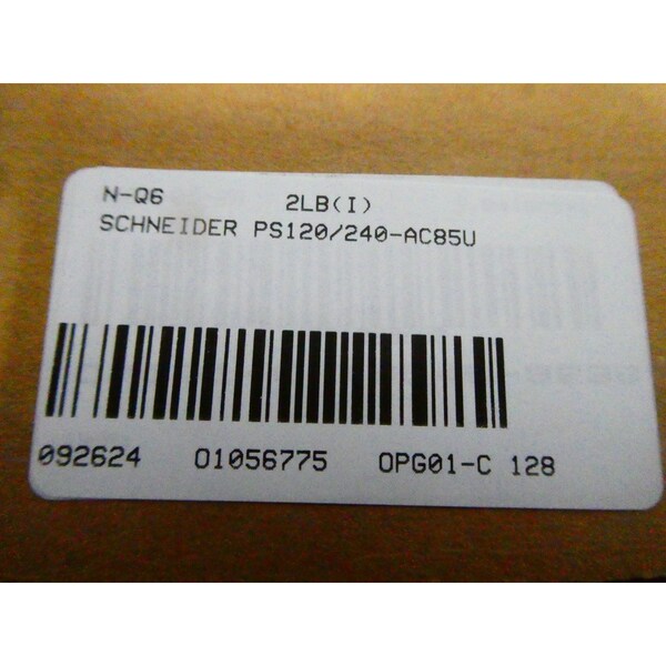 Schneider Electric 120/240V-AC 24V-DC 70W AC TO DC POWER SUPPLY - PS120/240-AC85U