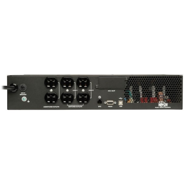 Tripp Lite UPS System, 1kVA, Line Interactive, Out: 110/115/120V In: 120V AC - SMART1000RM2U