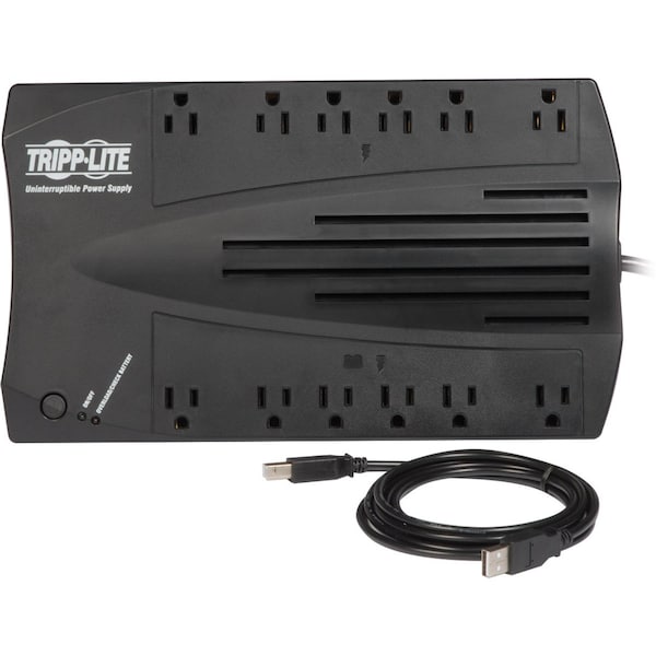 Tripp Lite Line Interactive UPS, 750VA, Line Interactive, Out: 110/115/120V AC In: 120V AC - AVR750UTAA