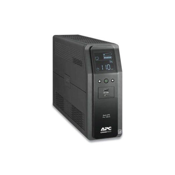 Apc Sine Wave UPS, 1350VA, Line Interactive, Out: 120V In: 120V - BR1350MS