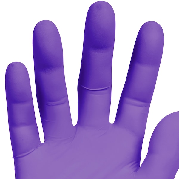 Guantes Desechables de Nitrilo Kimtech, Palma de 6 mil, Nitrilo, XS, 100 PK, Morado - KCC 55080