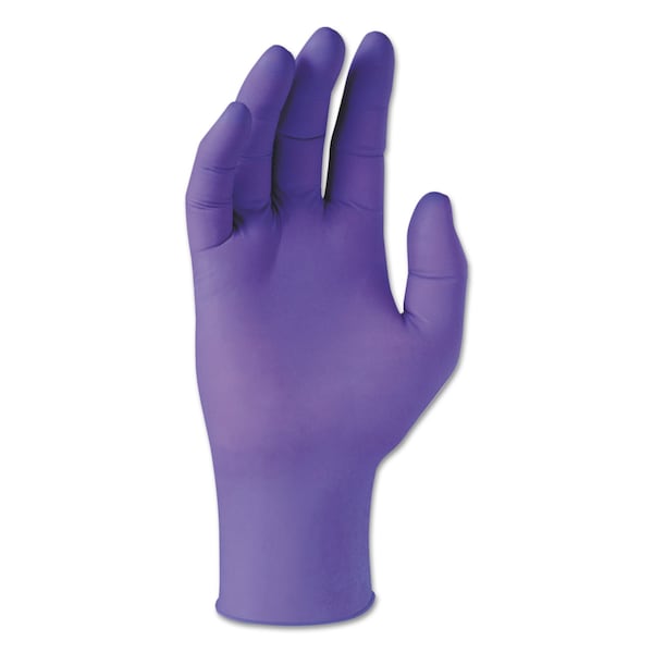 Guantes Desechables de Nitrilo Kimtech, Palma de 6 mil, Nitrilo, XS, 100 PK, Morado - KCC 55080
