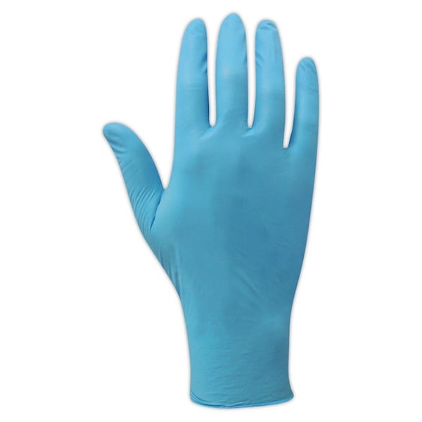 Magid ComfortFlex COMPLETO, Guantes Desechables de Nitrilo, 5 mil de grosor, Nitrilo, Sin Polvo, XS, Paquete de 100, Azules - T9558-XS