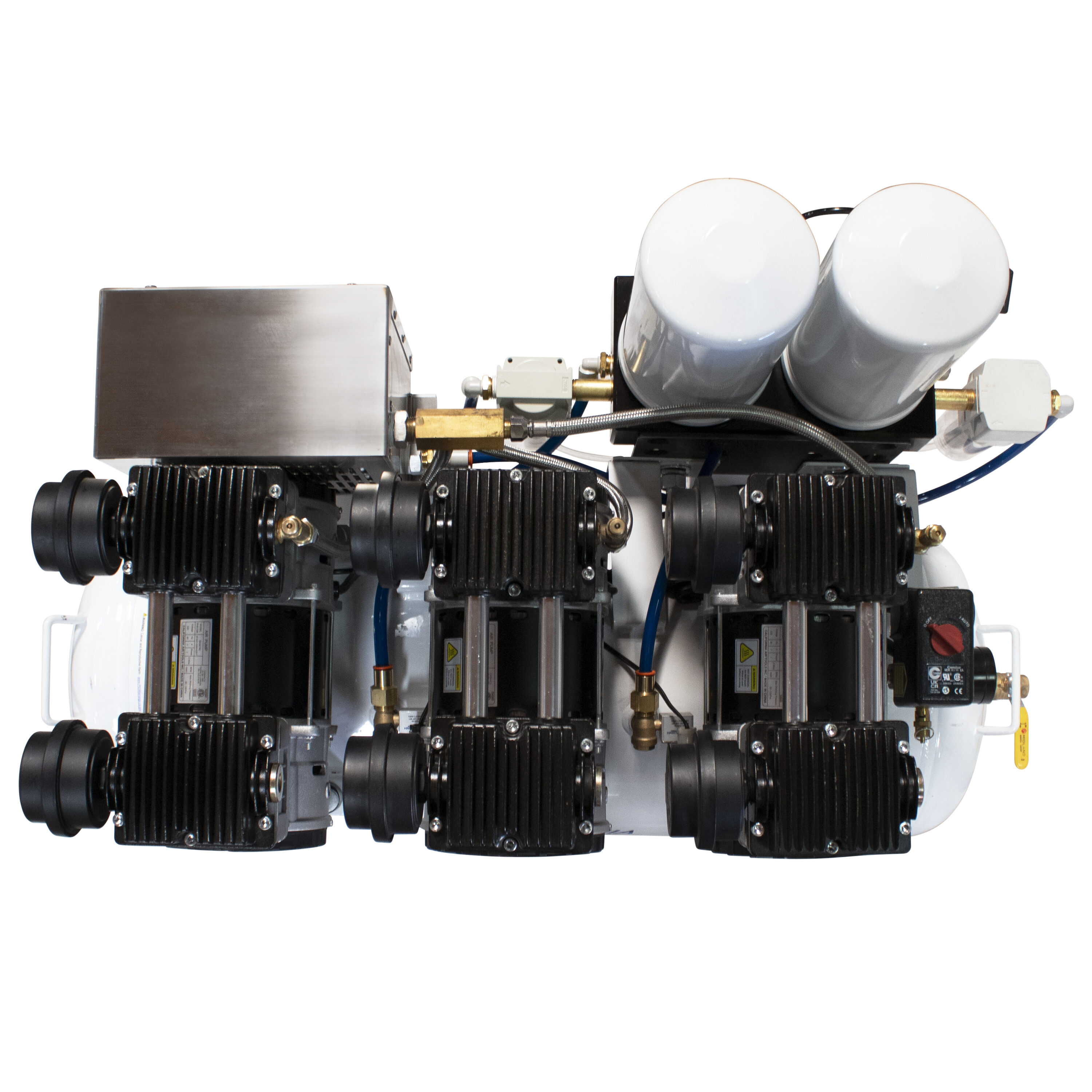 Herramientas de Aire de California Compresor de Aire Portátil Eléctrico Horizontal de 20 Galones a 125 PSI - 20060DCC