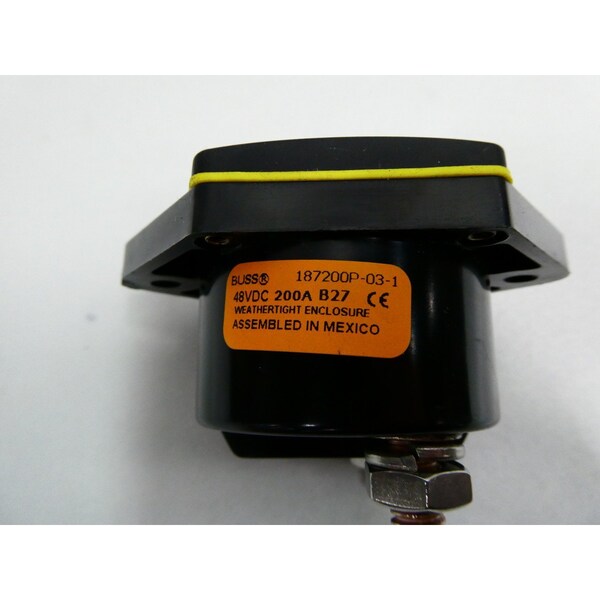 Eaton Bussmann MARINE-RATED 200A AMP 48V-DC MINIATURE CIRCUIT BREAKER - 187200P-03-1