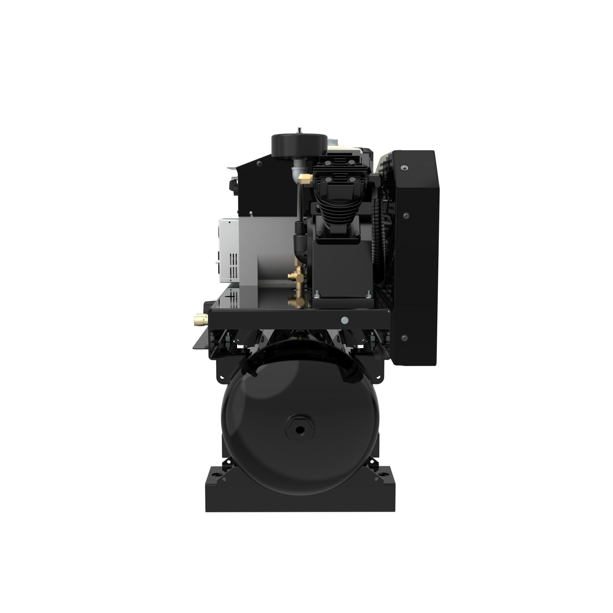 Campbell Hausfeld Compresor de aire horizontal de gas inalámbrico estacionario de 30 galones y 175 PSI - GR3200