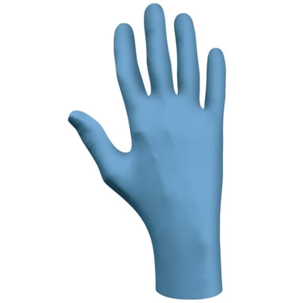 Mejor Guante 7500PF, Guantes Desechables de Nitrilo, 4 mil Palm, Nitrilo, Sin Polvo, XS, Paquete de 100, Azul - 845-7500PFXS.