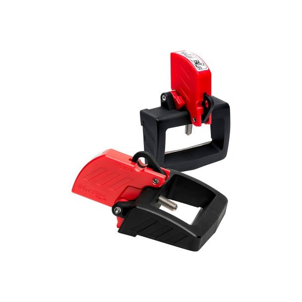 Master Lock Master Lock Grip Tight Plus Oversized Handle Circuit Breaker Lockout, 480/600V, Red - S3823