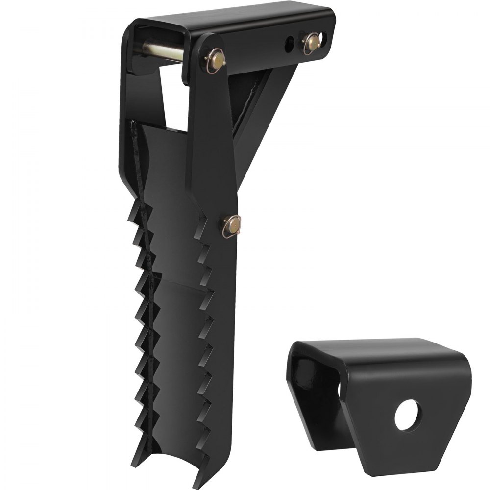VEVOR 36 inch Backhoe Excavator Thumb Attachments Adjustable Extreme Weld On Backhoe Thumb Hoe Clamp 1/2Inch Teeth Thick Steel Plate 16MM Assembly Bolt-On Design - FCMZ36INJCCBH16MMV0