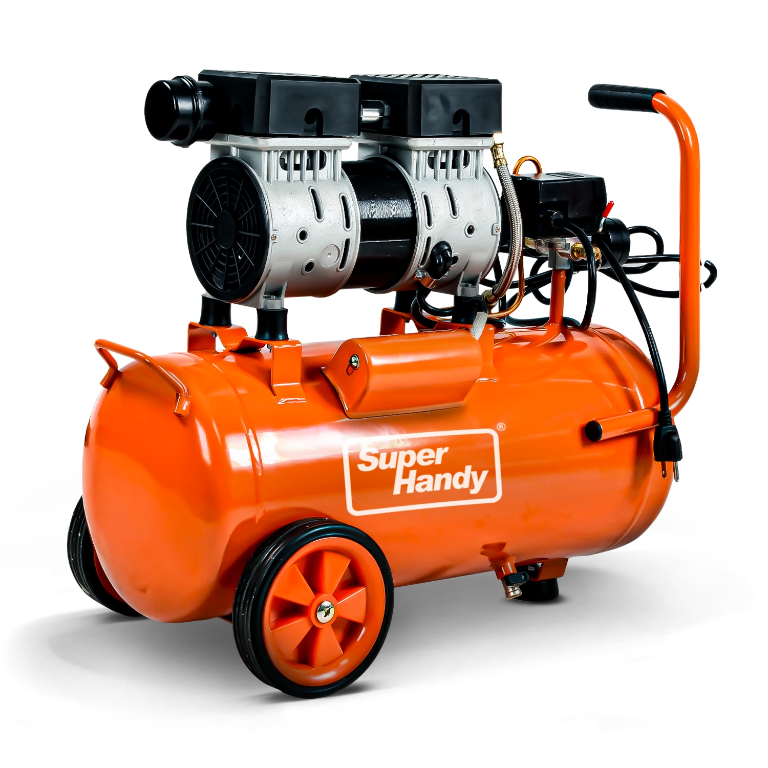 SuperHandy Compresor de aire eléctrico portátil de 6.3 galones con 120 PSI - GUT106