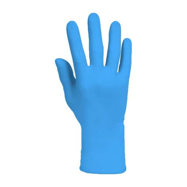 Kleenguard G10, Guantes Desechables, 6 mil de Grosor en la Palma, de Nitrilo, sin Polvo, Talla L (8 1/2), Paquete de 100, Azules - 54423.