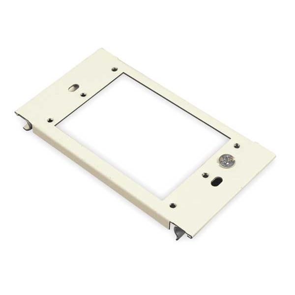 Legrand Device Plate, 1 Gang, Steel - V6007C-1