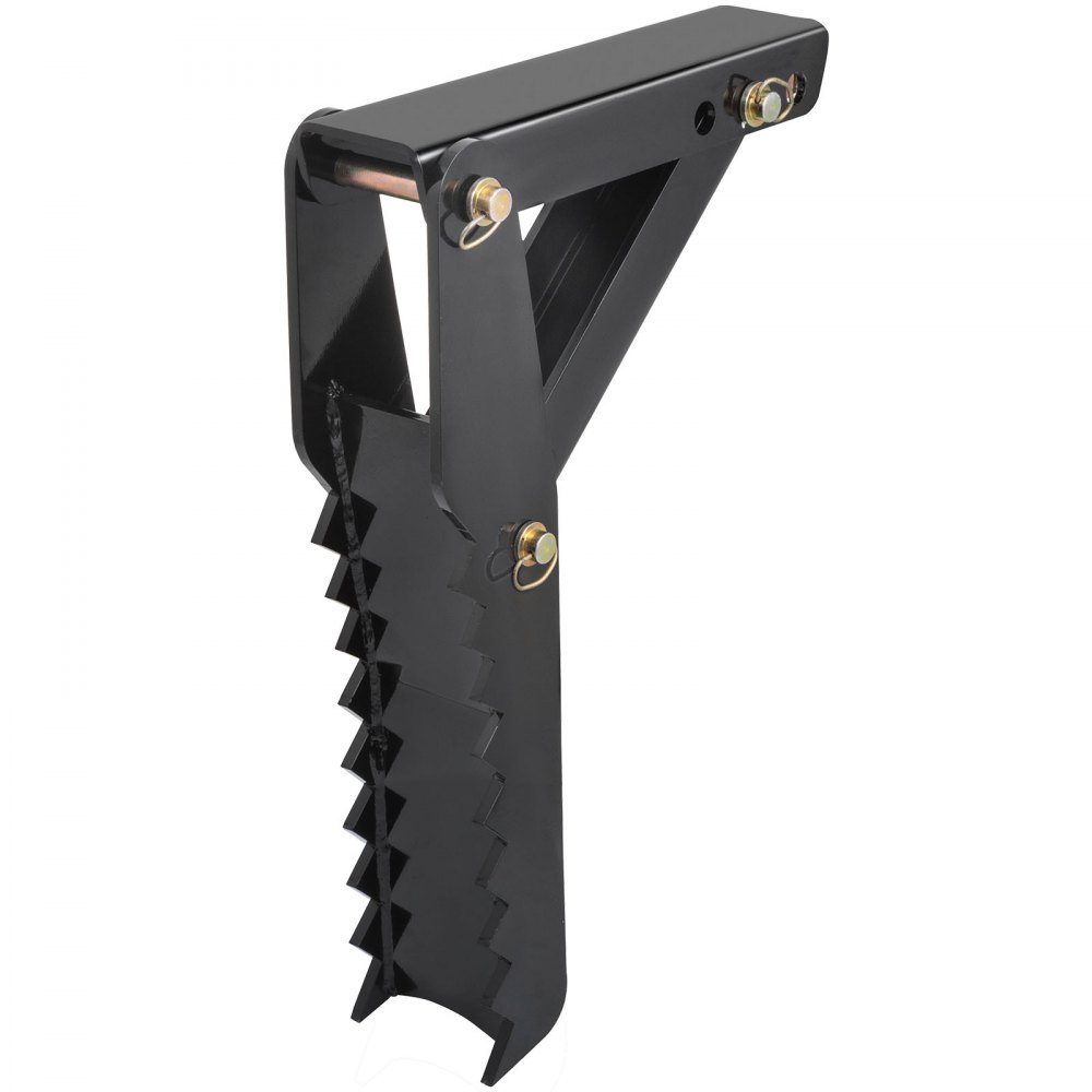 VEVOR 27" Backhoe Thumb, 1/2" Teeth Thickness Heavy Duty Excavator Thumb, Black Steel Weld On Thumb Attachments with 12mm Bolt-On Design Adjustable Mini Thumb for Boom Tractor Excavator - FCMZ27INCBH12MM01V0