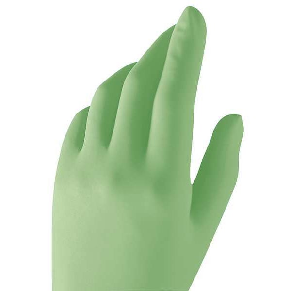 Guantes Desechables Gammex, 9.4 mil Palma, Poliisopreno, Sin Polvo, XS (6 1/2), 1 par, Verde - 100717