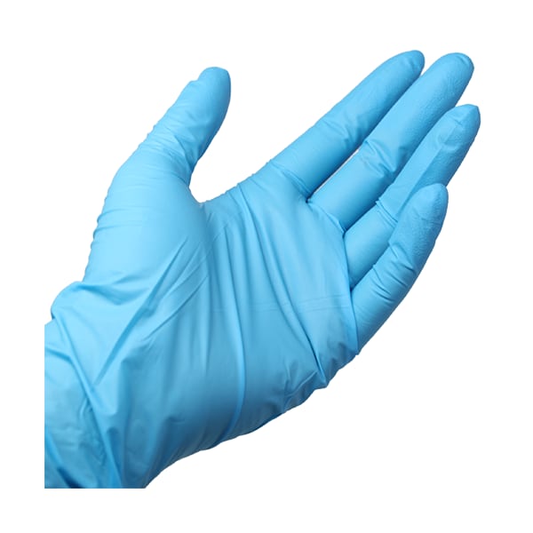 Guantes desechables de nitrilo Karat, Nitrilo, S, 100 piezas, azules - FP-GN1026
