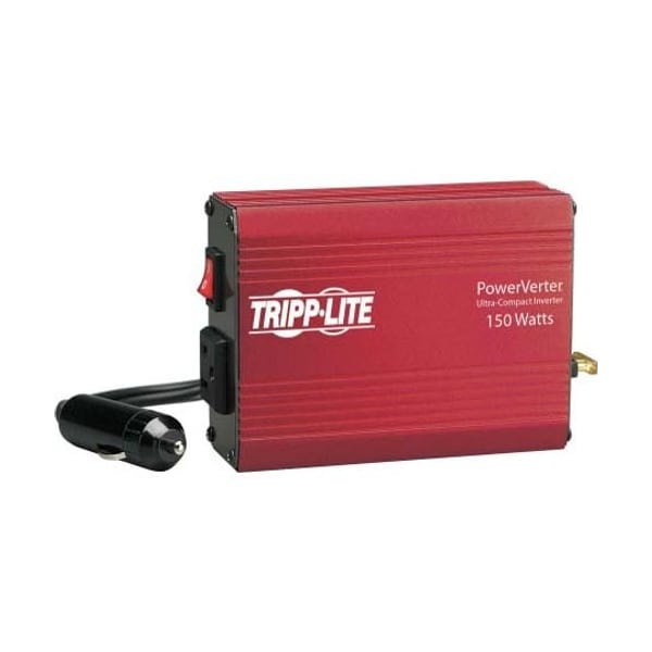 Tripp Lite Inverter, 300 W Peak, 150 W Continuous, 1 Outlets - 37332117465