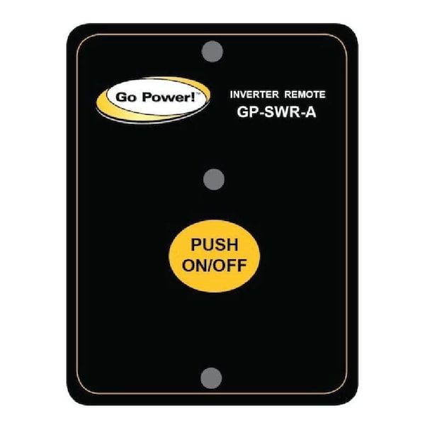 Go Power! GP-SWR-A, PURE SINE INVERTER REMOTE 700-3000 WATTS - 66886