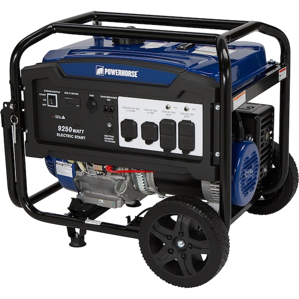 Powerhorse Generator | 9,250 Surge Watt | Electric Start - 102222