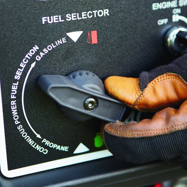 Powerhorse Dual Fuel Generator | 4,000 Surge Watt | Electric Start - 750134