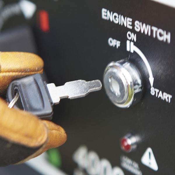 Powerhorse Dual Fuel Generator | 4,000 Surge Watt | Electric Start - 750134