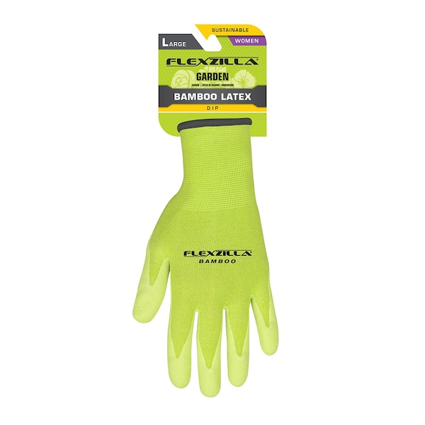 Guantes Flexzilla FZ de Bambú con Recubrimiento de Látex con Textura para Mujer - GC290L