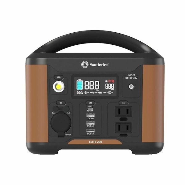 Kento Gear 53250 200 Series Portable Power Station with AC & DC Adapter - KE3566588