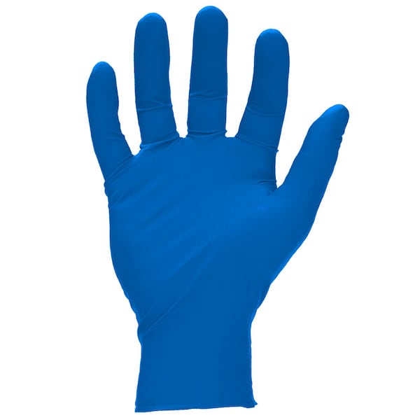Guantes de examen de nitrilo Hydrex(R) Sw Safety, con PK50, 6.1 mil de palma, nitrilo, sin polvo, 2XL, 50 PK - N106556