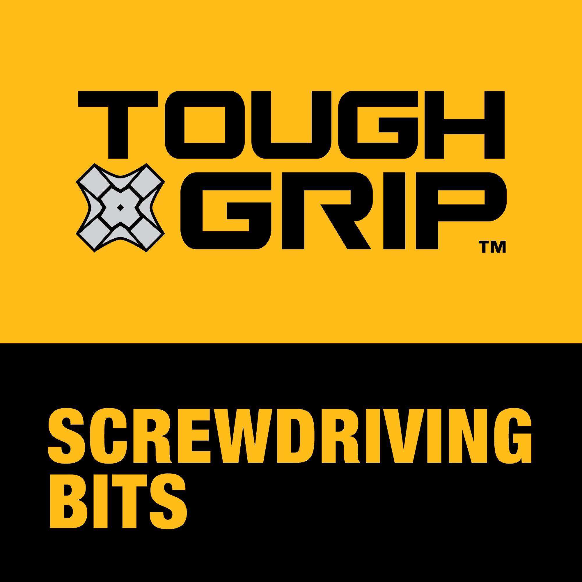 DEWALT Dewalt Tough Grip 6 pulgadas T25 Torx Punta de Destornillador - DWAF6T25TG1