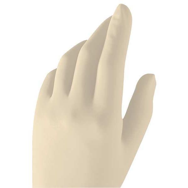 Guantes desechables Gammex, 6.3 mil de palma, neopreno, sin polvo, M (8), 1 par, blanco - 113670