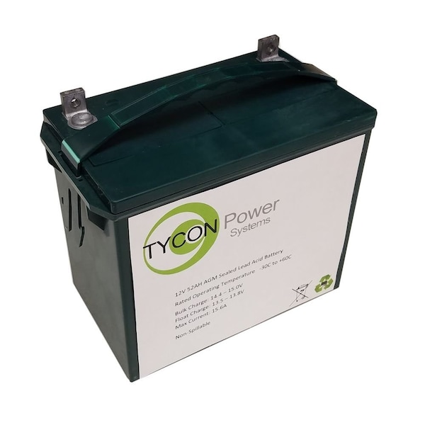Tycon Systems Remotepro - 1400W Solar, 12V 52Ah Batt, 24/48V Out, Manageable, 100WOut - RPSTL24/48M-400-1440
