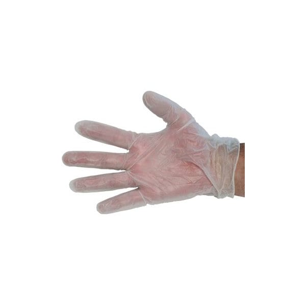 Guantes desechables de vinilo The Brush Man, vinilo, L, 100 piezas - GLOVE-1204DL