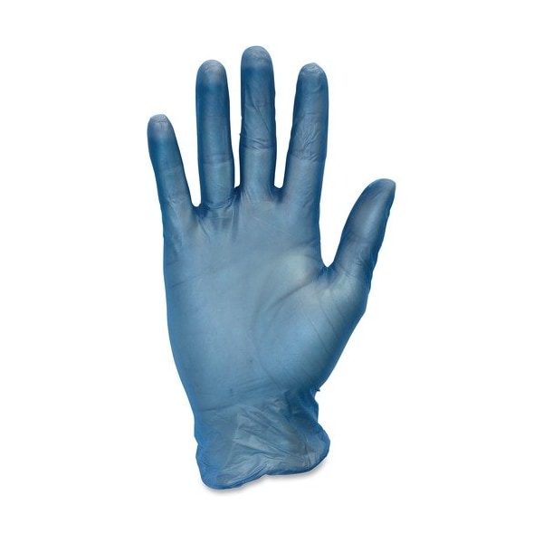 Zona de seguridad GVP9-1BL, Guantes Desechables de Vinilo, 3.2 mil en la palma, Vinilo, Sin Polvo, L, 10 PK, Azul - SZNGVP9LG1BLCT