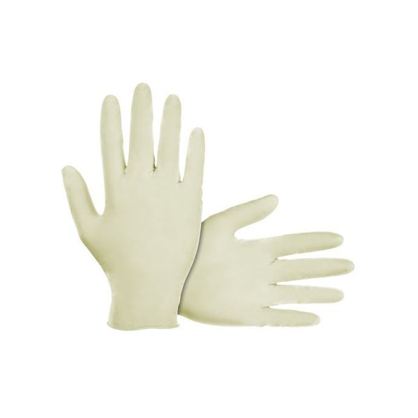 Sas Safety Dextera, Guantes Desechables de Látex, Látex, Sin Polvo, Talla XL, Paquete de 50 - SA6504-20