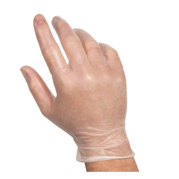 Guantes desechables de vinilo Handgards, vinilo, con polvo, XL, paquete de 1000 - 304362124