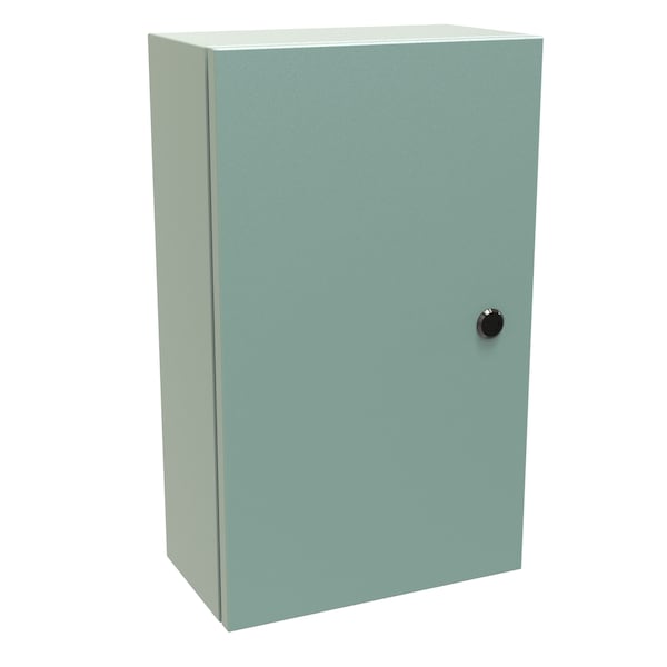 Hammond Steel Electrical Enclosures, 20 in H, 6 in D, 12 in W, NEMA 4, Hinged - EN4SD20126GY