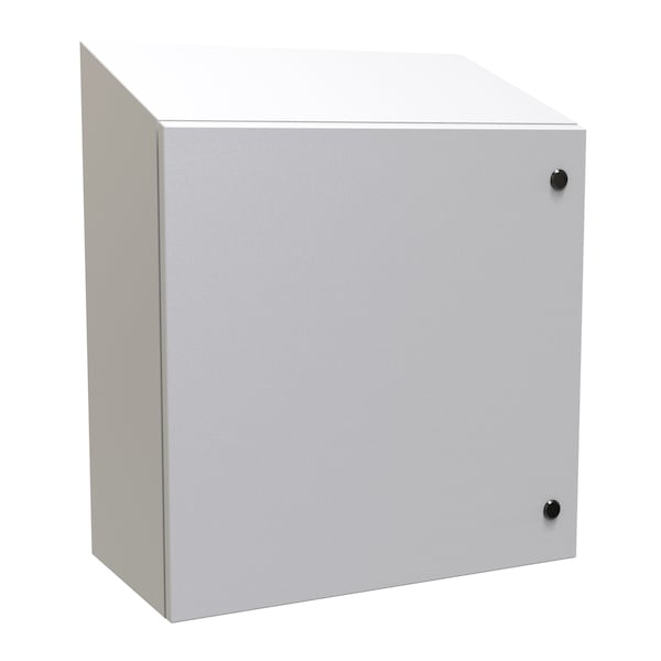Hammond Steel Electrical Enclosures, 24 in H, 12 in D, 24 in W, NEMA 4, Hinged - ST242412LG