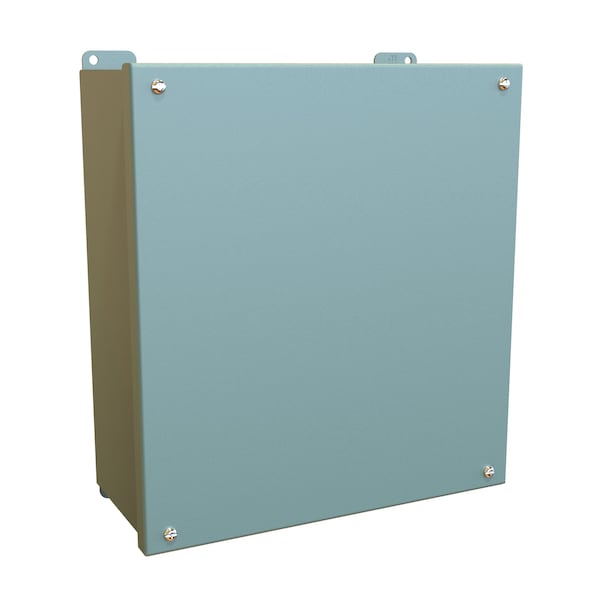 Hammond Steel Electrical Enclosures, 11-3/4 in H, 4-3/4 in D, 10-3/4 in W, NEMA 12, Lift Off - 1438S