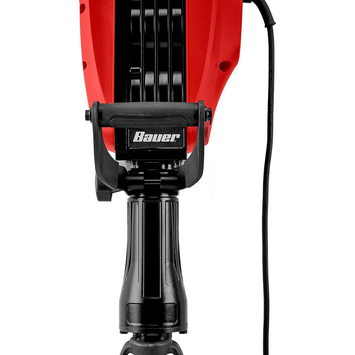 Martillo demoledor de pared inferior Bauer de 15 amperes y 35 libras con hexágono de 1-1/8 pulgadas - 64277.