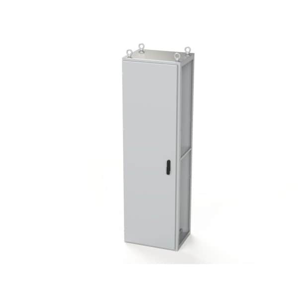 Saginaw Control & Engineering Carbon Steel Electrical Enclosures, 78.74 in H, 18 in D, 23.62 in W, NEMA 3R, 12, 13, Hinged - SCE-S200605LG