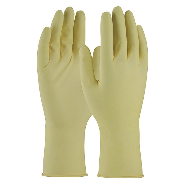 Pip Qualatex, Guantes Desechables, 6 mil de Palma, Látex, Sin Polvo, L (9), 1000 PK, Blanco - 612HCL.