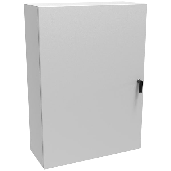 Hammond Steel Electrical Enclosures, 42 in H, 12 in D, 30 in W, NEMA 4, Hinged - EN4SD423012LG