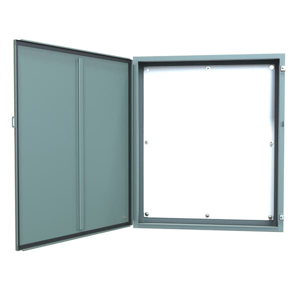 Hammond Steel Electrical Enclosures, 42 in H, 8 in D, 36 in W, NEMA 12, Hinged - 1418P8