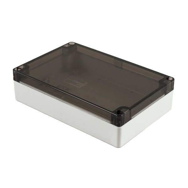 Hammond Polycarbonate Electrical Enclosures, 7.09 in H, 1.77 in D, 4.72 in W, NEMA 4, 4X, 6, 6P, 12, 13 - 1554HL2GYSL