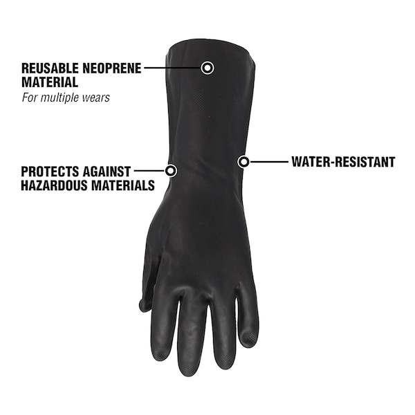 Guantes Flexzilla Pro FZP HD Long Cuff Neopreno L - GC400PL